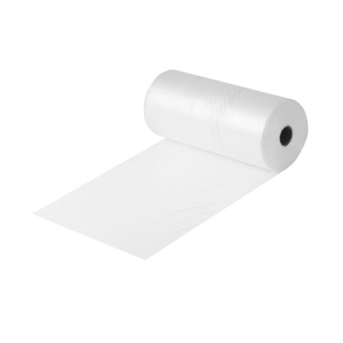 Maisi bez rokturiem, 22+10x40cm, 8µm, caurspīdīgi, HDPE, rullī 500gab.