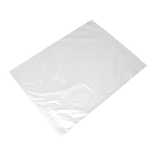 Maisiņi pašlīmējoši, LDPE, 300×350+50mm, 30µm, caurspīdīgi, kastē 1800gab.