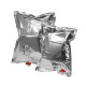 Sulas maiss Bag in Box ar krānu,  3L, sudraba
