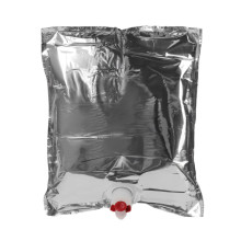 Sulas maiss Bag in Box ar krānu, 5L, sudraba