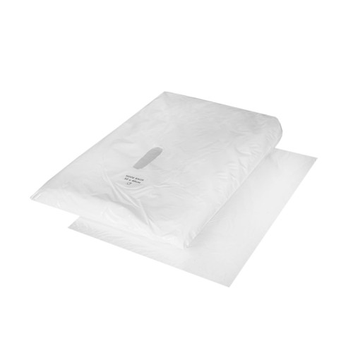 Maisiņi bez rokturiem, 32x40cm, 7µm, caurspīdīgi, HDPE, iepakojumā 800 gab.