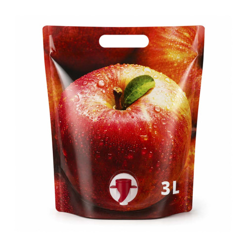 Sulas maiss – stāvpaka ar krānu un apdruku Apple, 3L