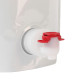Sulas maiss – stāvpaka Stand up Pouch ar krānu, 3L, balts