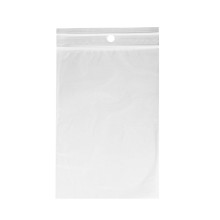 Aizveramie maisi ar zip-lock aizdari, 7x10cm, 40µm, caurspīdīgi, LDPE, iepakojumā 100gab.