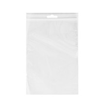 Aizveramie maisi ar zip-lock aizdari, 12x17cm, 40µm, caurspīdīgi, LDPE, iepakojumā 100gab.