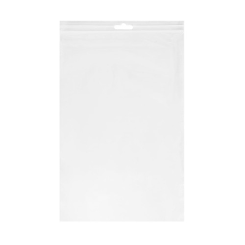 Aizveramie maisi ar zip-lock aizdari, 20x30cm, 40µm, caurspīdīgi, LDPE, iepakojumā 100gab.