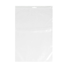 Aizveramie maisi ar zip-lock aizdari, 25x35cm, 40µm, caurspīdīgi, LDPE, iepakojumā 100gab.