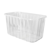 Konteineri ogām, PET, 1000ml, 190х118х104mm, caurspīdīgi, iepakojumā 1000gab.