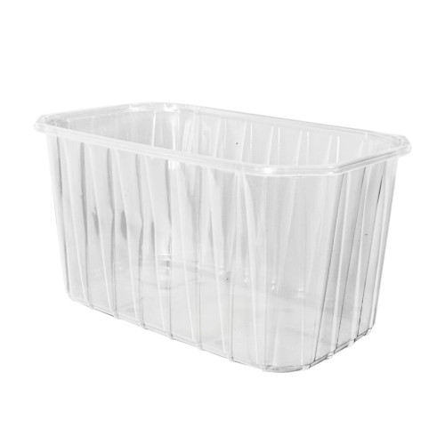 Konteineri ogām, PET, 1000ml, 190х118х104mm, caurspīdīgi, iepakojumā 1000gab.