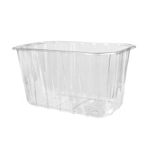 Konteineri ogām, PET, 1000ml, 190х116х100mm, caurspīdīgi, iepakojumā 576gab.
