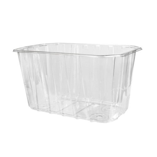 Konteineri ogām, PET, 1000ml, 190х116х100mm, caurspīdīgi, iepakojumā 576gab.
