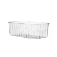 Konteineri ogām, PET, 500ml, 190х115х58mm, caurspīdīgi, iepakojumā 1400gab.