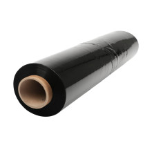 Palešu plēve manuālai aptīšanai, 45cmx200m, 17µm, melna, LLDPE