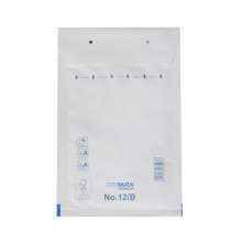 Aploksne polsterēta B12, 140x230mm (120x220mm), PAP+PE, balta