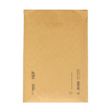 Aploksne polsterēta F16, 240x350mm (220x340mm), 100% PAP, brūna