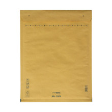 Aploksne polsterēta H18, 295x370mm (275x360mm), PAP+PE, brūna