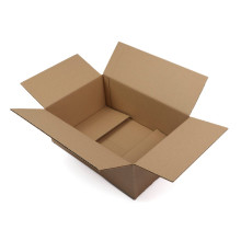 Gofrētā kartona kaste, 380x255x135mm, brūna
