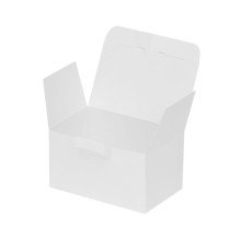 Kartona kaste, 92×57×52 mm, 0215, 270 gsm, balta, iepakojumā 100gab.