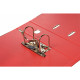Reģistrators Esselte, A4 / 75 mm, ekonomiska, sarkana (11253)