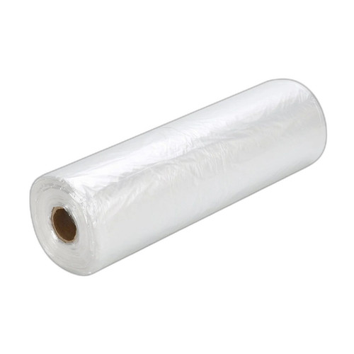 Maisi bez rokturiem, 22+10x40cm, 6µm, caurspīdīgi, HDPE, rullī 500gab.