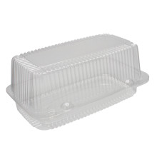 Confectionery containers with hinged lid, PET, 188x119x60mm, transparent, pack of 50 pcs. Confectionery containers with hinged lid, PET, 188x119x60mm, transparent, pack of 50 pcs.