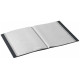 Prezentācijas mape Forpus, 10 kabatas, A4, melna (FO22401)