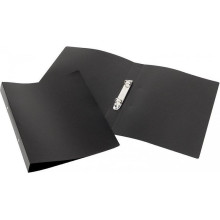 Gredzenu mape Forpus, A4 / 30 mm, 2 gredzeni, Ø 16 mm, plastmasa, melna (FO20331)