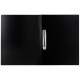 Gredzenu mape Forpus, A4 / 30 mm, 2 gredzeni, Ø 16 mm, plastmasa, melna (FO20331)