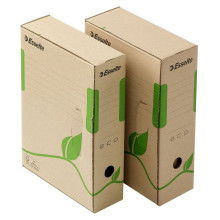 Arhīva kaste Esselte Eco, 80 x 327 x 233 mm, brūna (623916) Arhīva kaste Esselte Eco, 80 x 327 x 233 mm, brūna (623916)