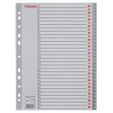 Dalītājs Esselte PP, A4, numuri 1-31, plastmasa (100108) Dalītājs Esselte PP, A4, numuri 1-31, plastmasa (100108)