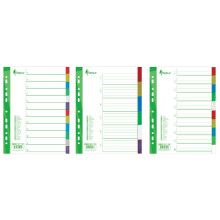 Dalītāji Forpus, A4, Dec-Jan, plastmasas (FO20471) Dalītāji Forpus, A4, Dec-Jan, plastmasas (FO20471)