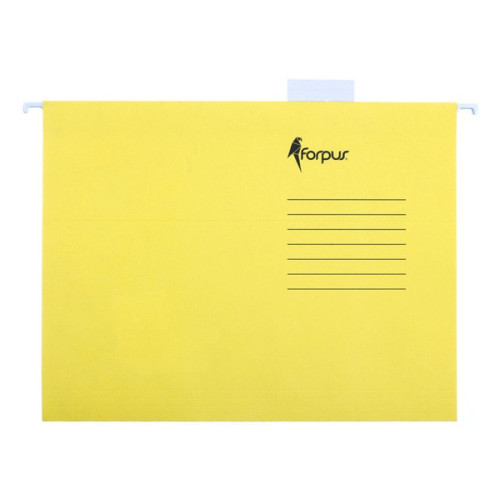 Piekaramā mape Forpus, A4, dzeltena (FO22703)