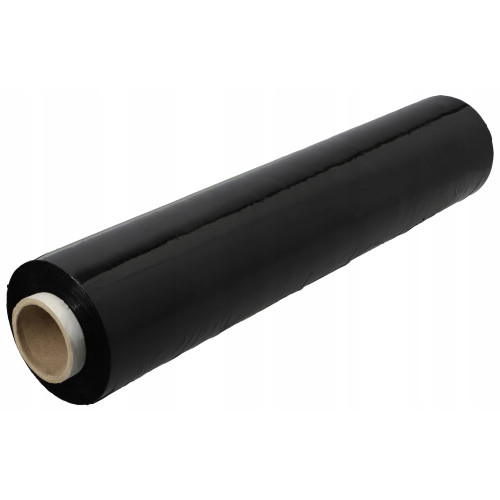 Stretch iesaiņojuma plēve 17x450mm 200m melna (10006289)