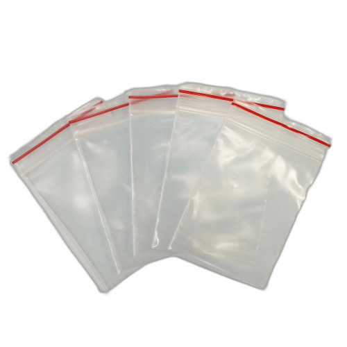 Zip lock maisiņi, 6 x 8 cm, 40 mikroni, 100 gab (10003390)